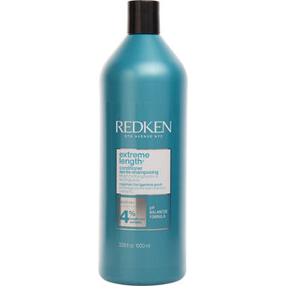 Redken Extreme Length Fortifying Conditioner 33.8 oz bottle for long, strong hair, available at fragrancedealz.com