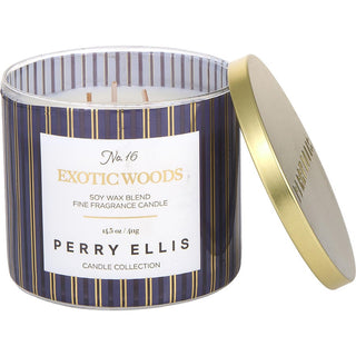  Perry Ellis Exotic Woods Scented Candle 14.5 OZ on fragrancedealz.com.