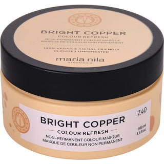 MARIA NILA by Maria Nila - COLOUR REFRESH NON-PERMANENT COLOUR MASK - BRIGHT COPPER