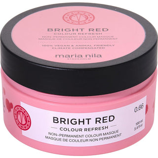 MARIA NILA by Maria Nila - COLOUR REFRESH NON-PERMANENT COLOUR MASK - BRIGHT RED