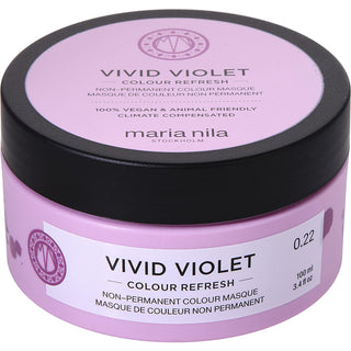 MARIA NILA by Maria Nila - COLOUR REFRESH NON-PERMANENT COLOUR MASK - VIVID VIOLET