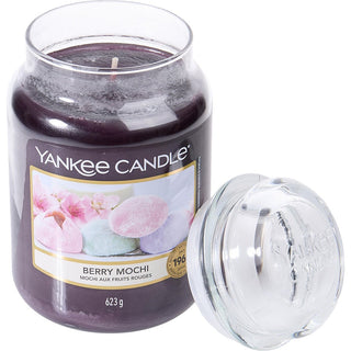 Yankee Candle Berry Mochi Scented Large Jar 22 OZ at fragrancedealz.com