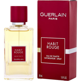 HABIT ROUGE by Guerlain - EDT SPRAY