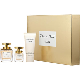 Oscar de la Renta Alibi Set EDP SPRAY 3.4 OZ & BODY LOTION 3.4 OZ & EDP SPRAY 1 OZ at fragrancedealz.com