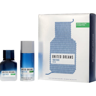 Benetton United Dreams Together EDT Spray and Deodorant Spray available on fragrancedealz.com