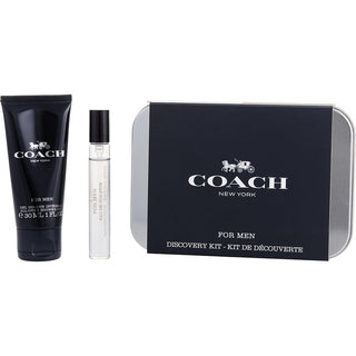 COACH FOR MEN by Coach - EDT SPRAY 0.25 OZ & SHOWER GEL