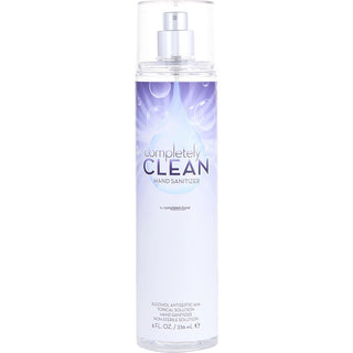 Completely Clean Hand Sanitizer Spray 80% Alcohol 8oz bottle available at fragrancedealz.com.