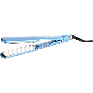 Babyliss Pro Nano Titanium Styling Crimper with nano titanium plates for even heat distribution and defined crimps.