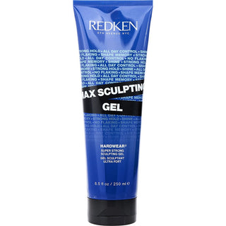 Redken Max Sculpting Gel Super Strong 8.5 oz bottle for maximum hold and control, available at fragrancedealz.com