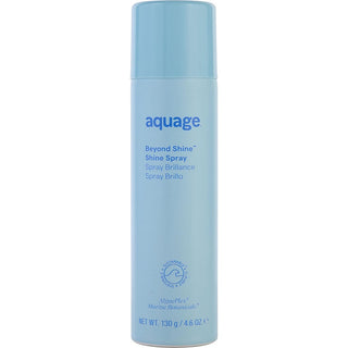 Aquage Beyond Shine 4.6oz - Lightweight shine spray with sea botanicals for brilliant shine and heat protection, perfect for all hair types.