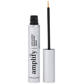 Actiiv Amplify Lash & Brow Serum 0.10oz with sleek applicator brush.