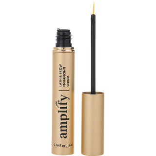 Actiiv Amplify Lash & Brow Serum 0.16oz with precision brush applicator.