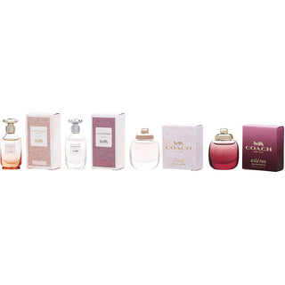 COACH VARIETY by Coach - 4 PIECE MINI VARIETY WITH DREAMS & DREAMS SUNSET & FLORAL & WILD ROSE AND ALL ARE 0.15 OZ MINI