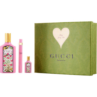 GUCCI FLORA GORGEOUS GARDENIA by Gucci - EAU DE PARFUM SPRAY 3.3 OZ & EAU DE PARFUM SPRAY 0.33 OZ MINI & EAU DE PARFUM 0.17 OZ MINI