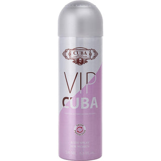 Cuba VIP Body Spray 6.7oz bottle available at fragrancedealz.com.