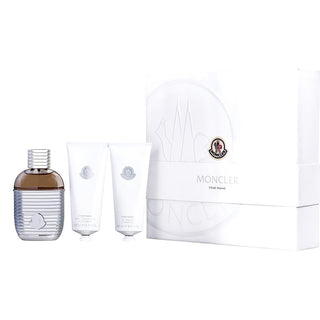 MONCLER POUR FEMME by Moncler - EAU DE PARFUM SPRAY 3.4 OZ & BODY CREAM 3.4 OZ & SHOWER GEL 3.4 OZ