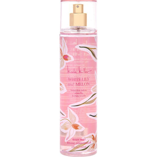 Nicole Miller White Lily Melon Body Mist Spray 8 OZ bottle.