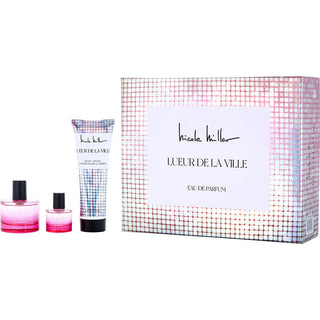 NICOLE MILLER LUEUR DE LA VILLE by Nicole Miller - EAU DE PARFUM SPRAY 3.4 OZ & BODY LOTION 6.8 OZ & EAU DE PARFUM SPRAY 0.68 OZ