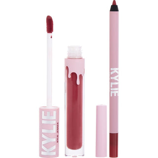 Kylie By Kylie Jenner by Kylie Jenner - Matte Lip Kit: Matte Liquid Lipstick 3ml + Lip Liner 1.1g - # 503 Bad Lil Thing Matte