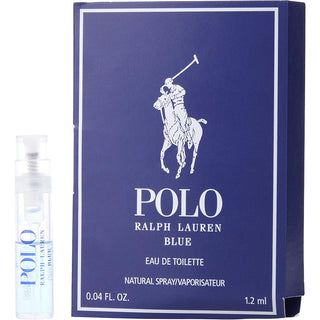 POLO BLUE by Ralph Lauren - EDT SPRAY VIAL ON CARD