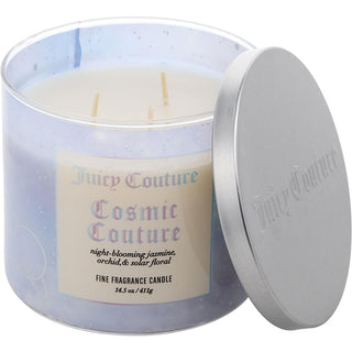 Juicy Couture Cosmic Couture Candle 14.5 oz with cosmic-themed packaging.