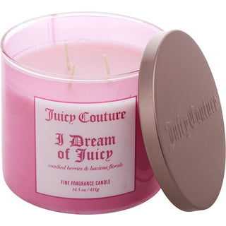 Juicy Couture I Dream Of Juicy Candle 14.5 oz with dreamy-themed packaging.