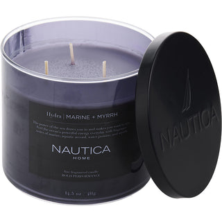 Nautica Hydra Candle 14.5 oz jar.