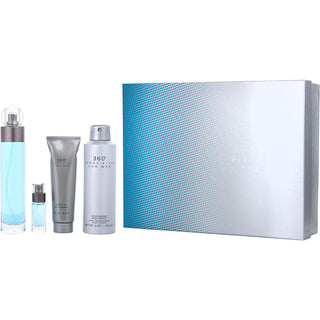  Perry Ellis 360 EDT SPRAY 3.4 OZ & SHOWER GEL 3 OZ & DEODORANT BODY SPRAY 6 OZ & EDT SPRAY 0.25 OZ MINI on fragrancedealz.com.