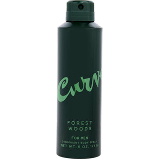 Curve Forest Woods Deodorant Body Spray 6oz bottle available at fragrancedealz.com.