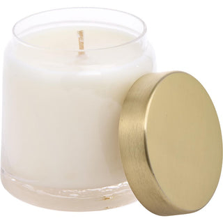 Red Anjou Pear Scented Soy Glass Candle 10 oz.