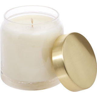 Sea Salt & Kelp Scented Soy Glass Candle 10 oz, calming ocean scent, available at fragrancedealz.com