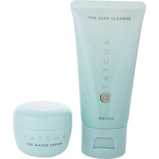 TATCHA by Tatcha - Water Duo Set: Water Cream 10ml + Deep Cleanse 50ml