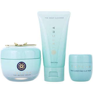 TATCHA by Tatcha - Clarifying Essentials Set: Deep Cleanse 50ml + Clarifying Clay Mask 10ml + Water Cream 50ml