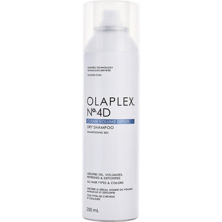 Olaplex #4D Clean Volume Detox Dry Shampoo 8.4 oz bottle for refreshed and volumized hair. Available at fragrancedealz.com