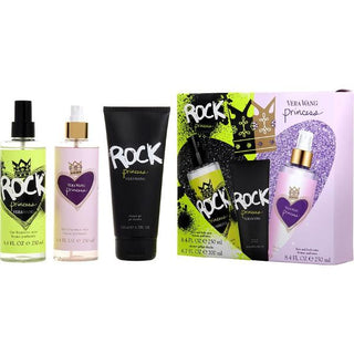 Vera Wang Rock Princess Fragrance Mist 8.4 OZ, Shower Gel 6.7 OZ, and Princess Fragrance Mist 8.4 OZ from fragrancedealz.com