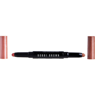 Bobbi Brown Dual Ended Long Wear Cream Shadow Stick Rusted Pink/Cinnamon 1.6g/0.05oz - Versatile, long-wearing eye shadow stick. Available at fragrancedealz.com.