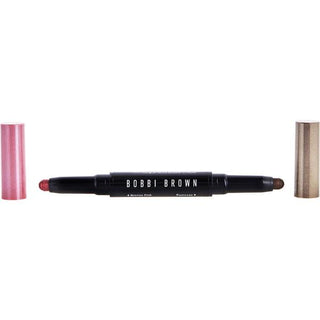 Bobbi Brown Dual Ended Long Wear Cream Shadow Stick Bronze Pink/Espresso 1.6g/0.05oz - Long-lasting, versatile eye shadow stick. Available at fragrancedealz.com.