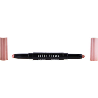 Bobbi Brown Dual Ended Long Wear Cream Shadow Stick in Pink Steel and Bark, 1.6g/0.05oz, with a sleek, modern design. Shop now at fragrancedealz.com.