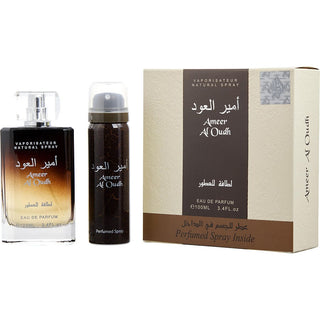 LATTAFA AMEER AL OUDH by Lattafa - EAU DE PARFUM SPRAY 3.4 OZ & DEODORANT