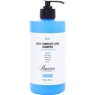 Baxter of California Daily Complete Care Shampoo 16oz bottle with gentle formula.