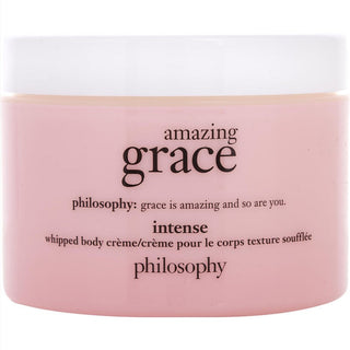 Philosophy Amazing Grace Intense Whipped Body Cream, 8 oz, rich moisturizing body cream with a floral fragrance.