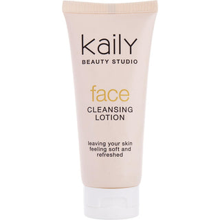 Kaily Face Cleansing Lotion 3.4 oz with two face cleansing brushes.