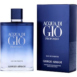 ACQUA DI GIO PROFONDO by Giorgio Armani - EAU DE PARFUM SPRAY REFILLABLE