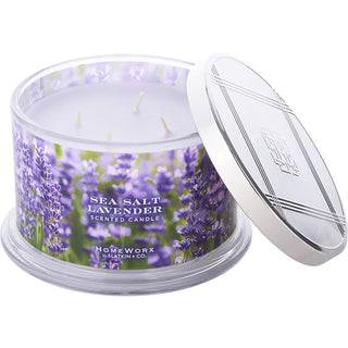 HOMEWORX SEA SALT LAVENDER by Slatkin + Co. - SCENTED CANDLE