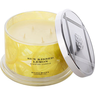 HOMEWORX SUN KISSED LEMON by Slatkin + Co. - SCENTED CANDLE