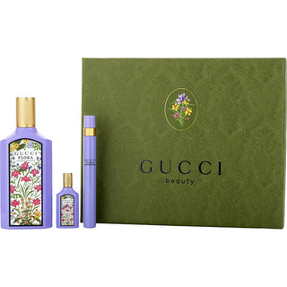 GUCCI FLORA GORGEOUS MAGNOLIA by Gucci - EAU DE PARFUM SPRAY 3.3 OZ & EAU DE PARFUM SPRAY 0.33 OZ & EAU DE PARFUM 0.16 OZ MINI