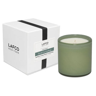 LAFCO NEW YORK FRESH CUT GARDENIA by Lafco New York - FRAGRANCED CANDLE