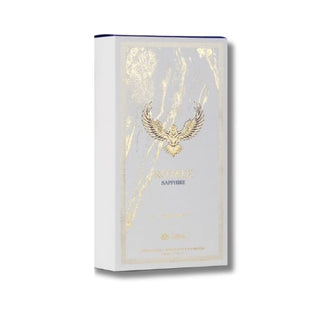 Box of Royal Sapphire By Zakat, exuding opulence and allure. Discover the essence of regal elegance at fragrancedealz.com