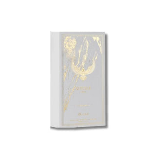 Side view of the Royale Opal By Zakat box, exuding elegance and sophistication. Discover the allure at fragrancedealz.com