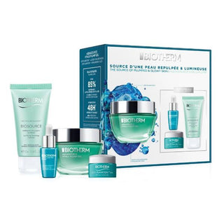 Biotherm by BIOTHERM - Biosource Gift Set: Aquasource Hyalu Plump Gel 50ml + Life Plankton Biosource 50ml + Life Plankton Elix��r 7ml + Life Plankton Eye 5ml